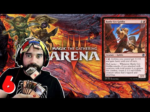 I'M A MONO RED GOBLIN HEAD NOW | Magic The Gathering Arena Part 6