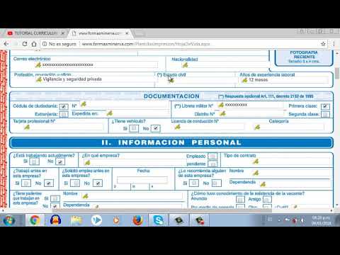Descargar ELABORACION HOJA DE VIDA VIGILANTE I DOWNLOAD MP3