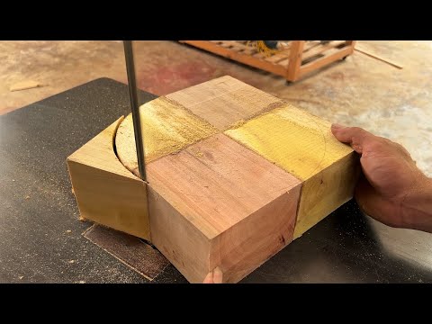 Amazing Woodturning Creative Skills Craft Fastest Easy // Great Art On A Big Wood Lathe