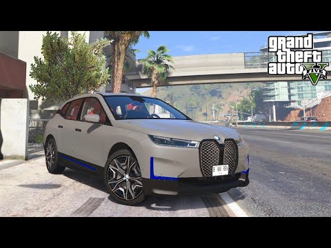 MOBIL HYBRID MEWAH NIH BOS BMW iX SUPER MEWAH - GTA V MOD INDONESIA EPISODE SPESIAL