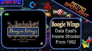 Boogie Wings - A Quirky Arcade Shooter from Data East (1992)