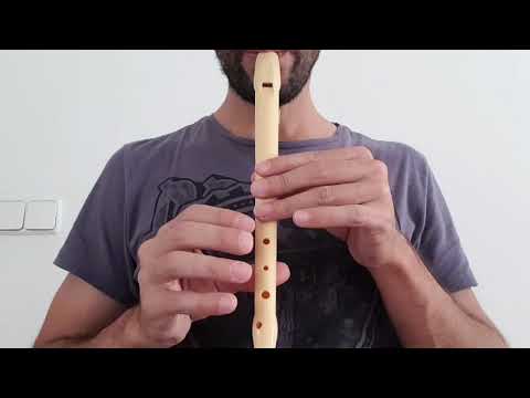 Jota de la vendimia - flauta dulce