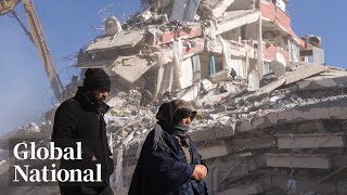 Global National: Feb. 9, 2023 | Turkey earthquake survivors living in tents struggle to stay warm