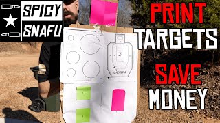 PRINT TARGETS & SAVE MONEY!