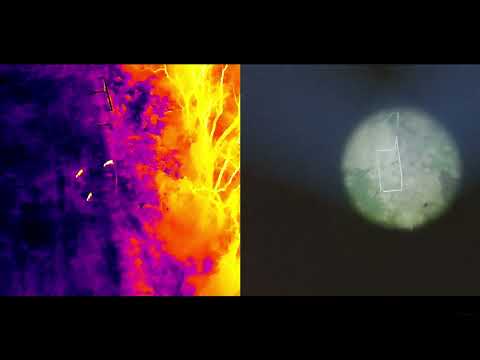 Mavic 3 thermal Jz T30 Spotlight test