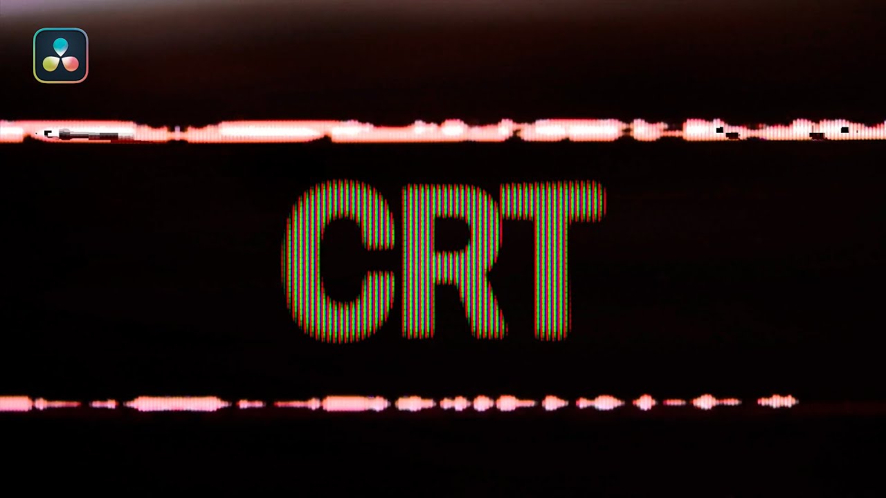 Create a Nostalgic Old School CRT Look in DaVinci Resolve!