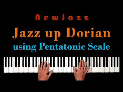 How to play Dorian Mode using the Pentatonic Scale Video
