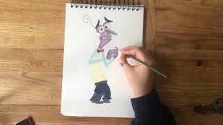 Fear Disney Inside Out Time Lapse Speed Painting