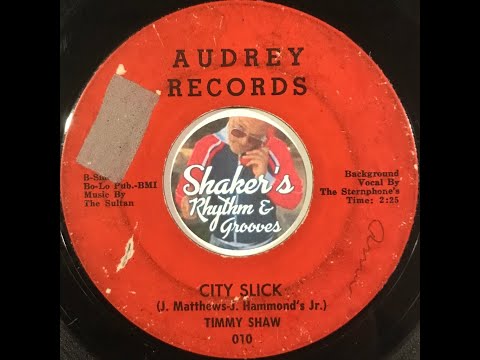 Timmy Shaw • City Slick • from 1963 on AUDREY #010