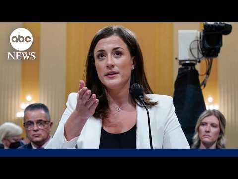 Grand jury refuses to indict former White House staffer Cassidy Hutchinson