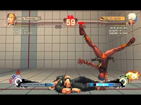 Ultra Street Fighter IV battle: Cody vs Elena
