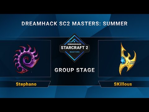 SC2 - Stephano vs. SKillous - DreamHack SC2 Masters Summer - Group B - EU