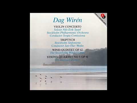 Dag Wirén : Concerto for violin and orchestra Op. 23 (1946)