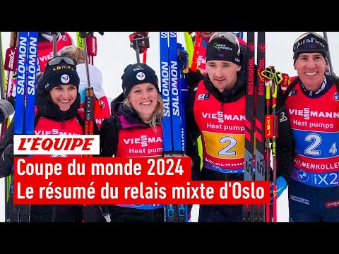 Biathlon - La France a survolé le relais mixte de l'étape de Coupe du monde d'Oslo