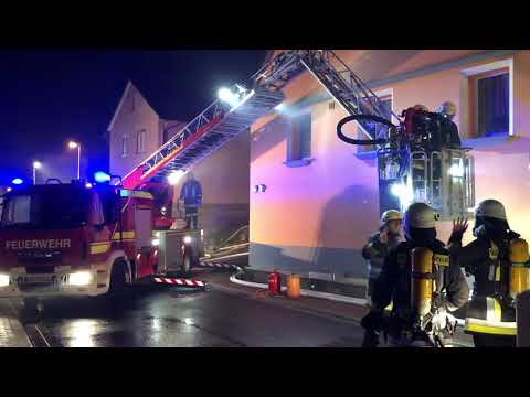 Scheunenbrand Bischbrunn