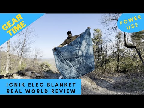 Ignik 12v Electric Blanket Real World Review (power usage data included)
