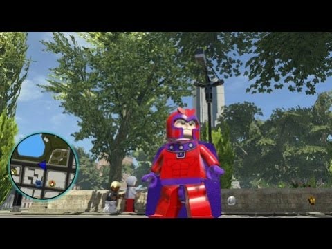 LEGO Marvel Super Heroes - Magneto Free Roam Gameplay