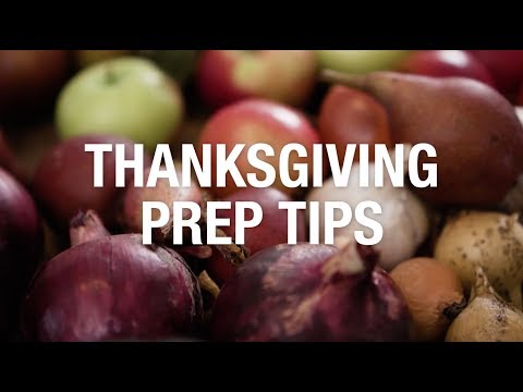 Thanksgiving Prep Tips from Martha Stewart