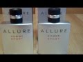 Real vs Fake Part 3 Chanel Allure Homme Sport ...