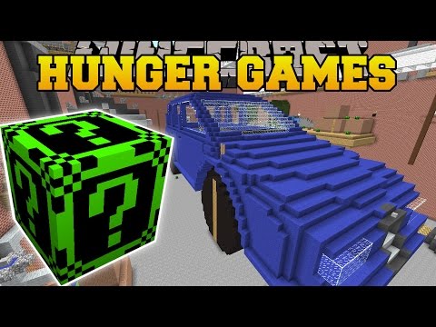 Minecraft: GARAGE HUNGER GAMES - Lucky Block Mod - Modded Mini-Game