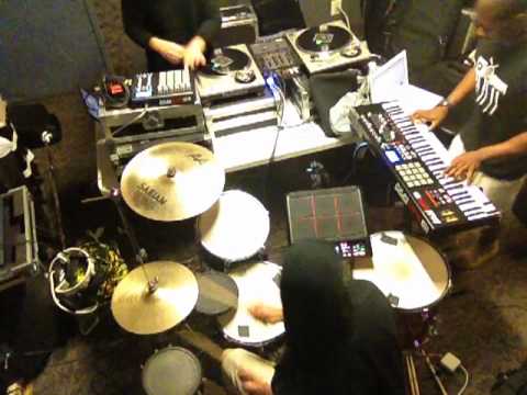 Keys N Krates - Promises (in studio rehearsal)