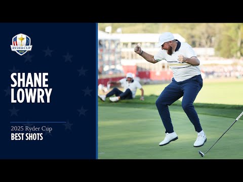 Shane Lowry's Extended Best Shots | 2025 Ryder Cup