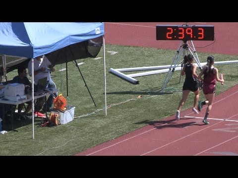 2014 Track - Wildcat Relays -  F-S Girls' Swedish Medley Heat 2