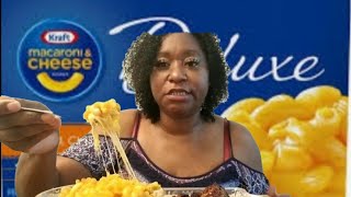 HOW TO MAKE BOX MAC N CHEESE  LIKE HOMEMADE • COOKING WITH MRS P