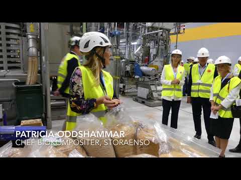 Invigning av StoraEnsos produktionsanläggning för DuraSense