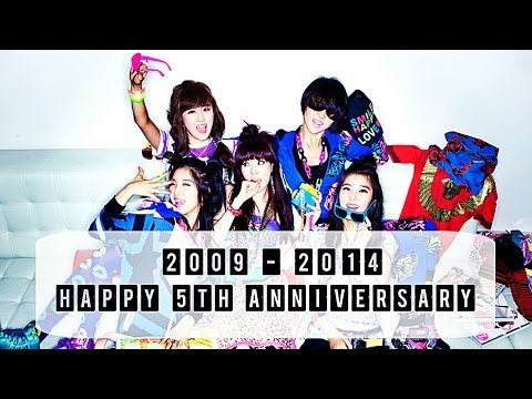 [4Minute] Happy 5th Anniversary! "I AM A PROUD 4NIA" (June 18, 2014)