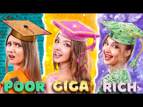 Studente ricco vs povero vs milionario al ballo di fine anno! Siamo andati al ballo di fine anno