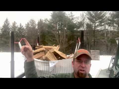 NNZ "Log Lift" Firewood Bags w/ Custom Skeleton Racks