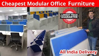 Cheapest Office Furniture | Wall Separation, Table, Chair, Work Station | Modular Library Furniture