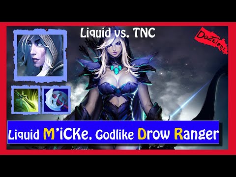 🔴How to Play [Drow Ranger] Like Team Liquid [Mi'CKe], Immortal Rank, Pro Dota 2 Gameplay
