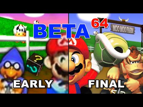 Beta64 - Mario Kart 64 / Super Mario Kart R