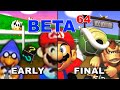 Beta64 Mario Kart 64 Super Mario Kart R