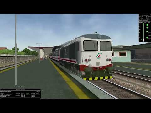 Open Rails | IC 562 Reggio Calabria Centrale-Bari Centrale (Reggio Calabria-Siderno)