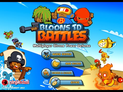 Title Screen - Bloons TD Battles
