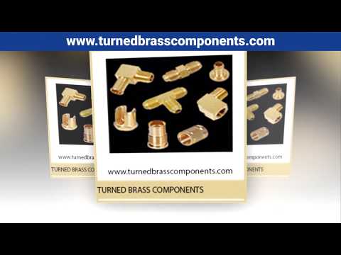 Turned brass components