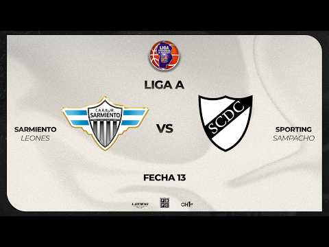 LIGA A - FECHA 13 - SARMIENTO 81  VS SPORTING 79 - 07/08/26