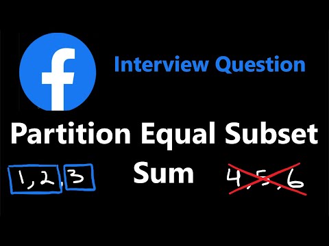 Partition Equal Subset Sum - Dynamic Programming - Leetcode 416 - Python