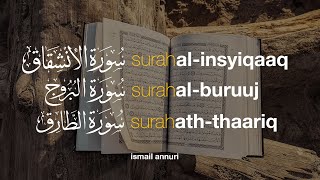 Download lagu Surah Al-Insyiqaaq, Al-Buruuj, Ath-Thaariq I Ismail Ali Nuri إسماعيل النوري | Tadabbur Daily mp3 Download lagu Surah Al-Insyiqaaq, Al-Buruuj, Ath-Thaariq I Ismail Ali Nuri إسماعيل النوري | Tadabbur Daily mp3