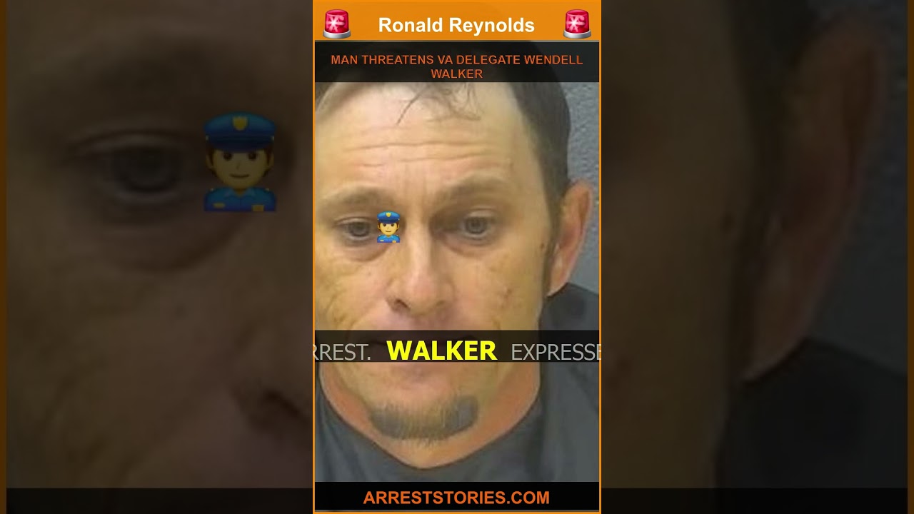 MAN THREATENS VA DELEGATE WENDELL WALKER