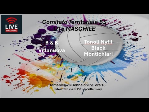 U15M - B&B VILLANUOVA VS TONOLI NYFIL BLACK MONTICHIARI