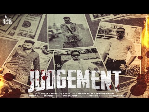Judgement (Official  Video) Hunter D | Karma | Teji & Whisky | Punjabi Songs 2022 | Jass Records