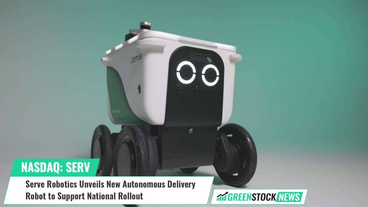 Serve Robotics ($SERV) Unveils New Autonomous Delivery Robot to Support National Rollout