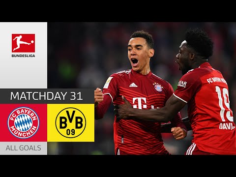 Munich win 10th successive title | FC Bayern München - Borussia Dortmund 3-1 | Bundesliga 21/22