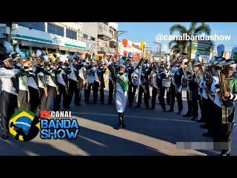 Banda Marcial FANESB no Concurso de Bandas e Fanfarras em Cruz das Almas- BA LICBAMBA 2025