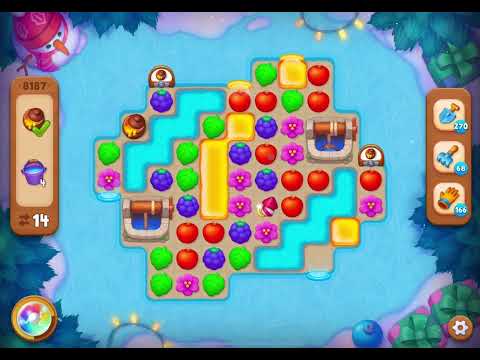 GardenScapes Level 8187 no boosters