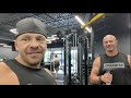 LEANER BY THE DAY - DAY 58 - CHEST DAY, ARM DAY AND AARON IS BACK!